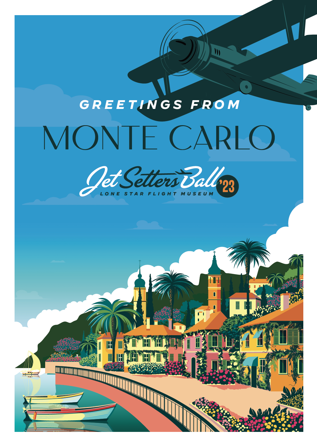Jet Setters Ball 23 - Greetings From Monte Carlo image