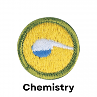 Labeled Chemistry Badge